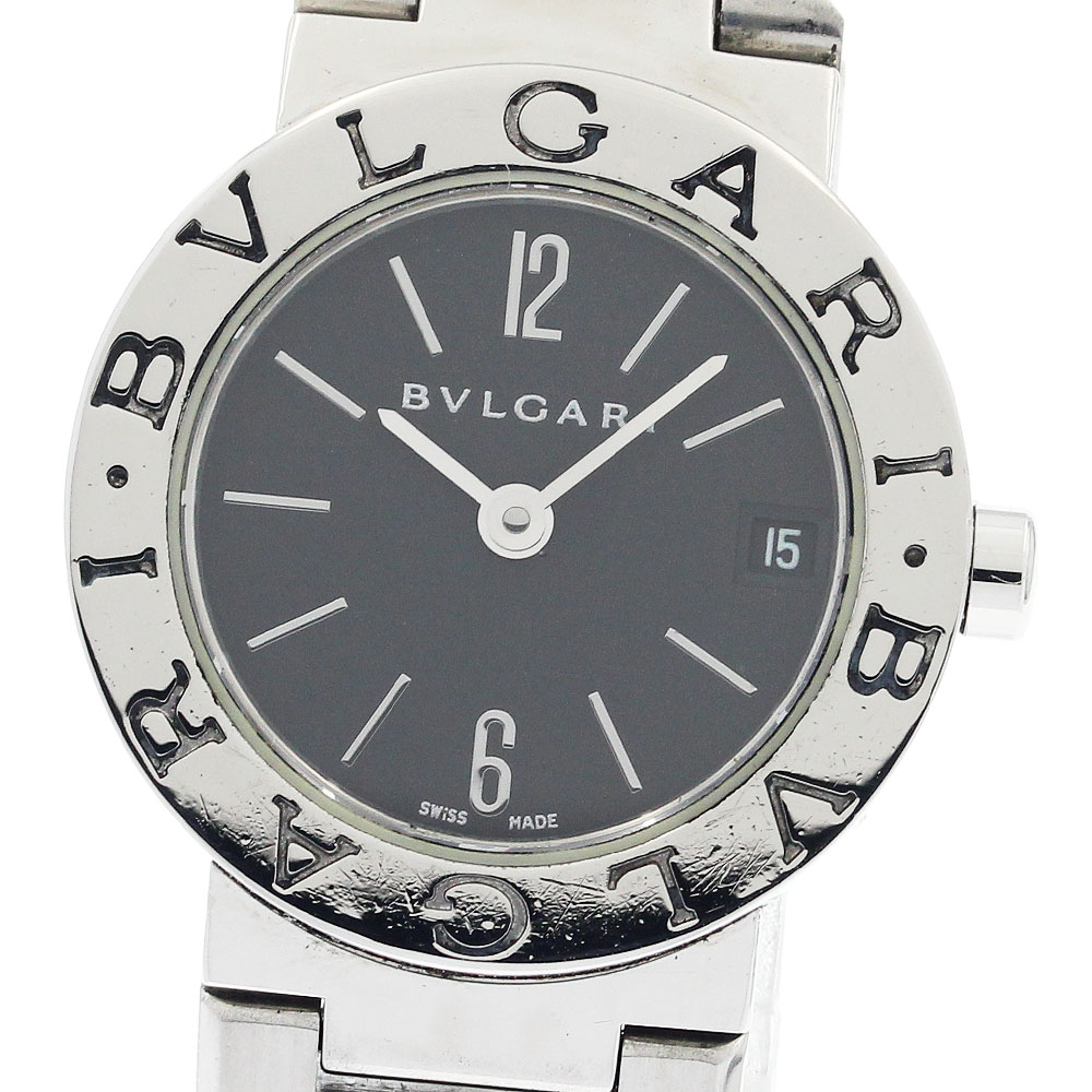 ブルガリ BVLGARI BB23SS ブルガリブルガリ デイト ロゴあり クォーツ レディース _946677【中古】