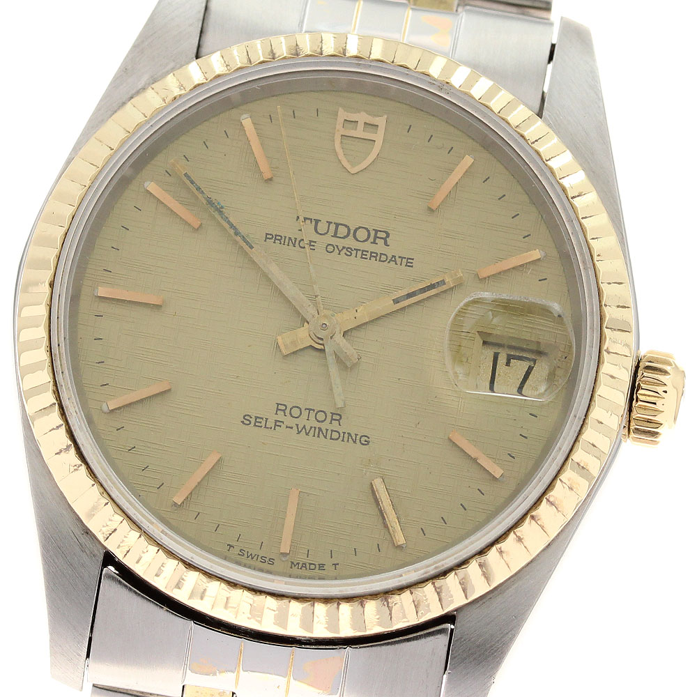 チュードル TUDOR 74033 プリンス オイスターデイト YGベゼル 自動巻き メンズ _935286【中古】|CLOSER