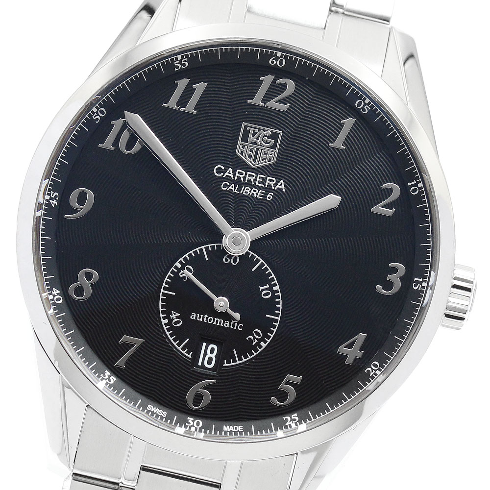 タグホイヤー TAG HEUER WAS2110.BA0732 カレラ キャリバー6 スモールセコンド 自動巻き メンズ 美品 保証書付き_944942【中古】 96,679円