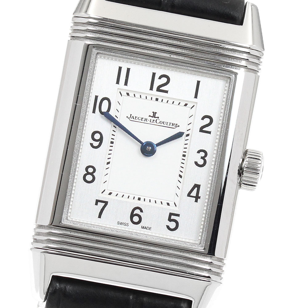 ジャガー・ルクルト JAEGER-LECOULTRE Q2618540/221.8.47 レベルソ クラシック スモール クォーツ レディース 極美品 保証書付き_948224【中古】