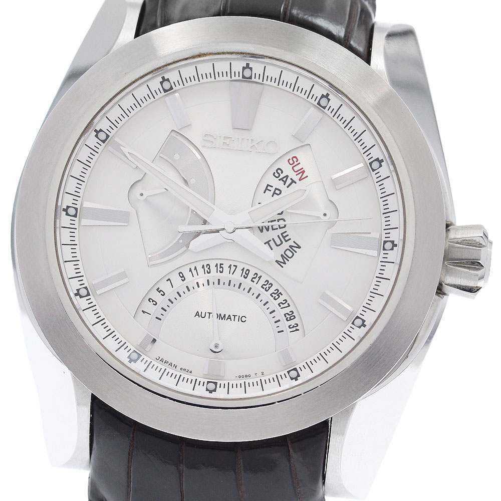ベルト訳あり セイコー SEIKO SAEC003 ブライツ アナンタ メカニカル ダブルレトログラード 自動巻き メンズ 箱・保証書付き_948503【中古】|CLOSER