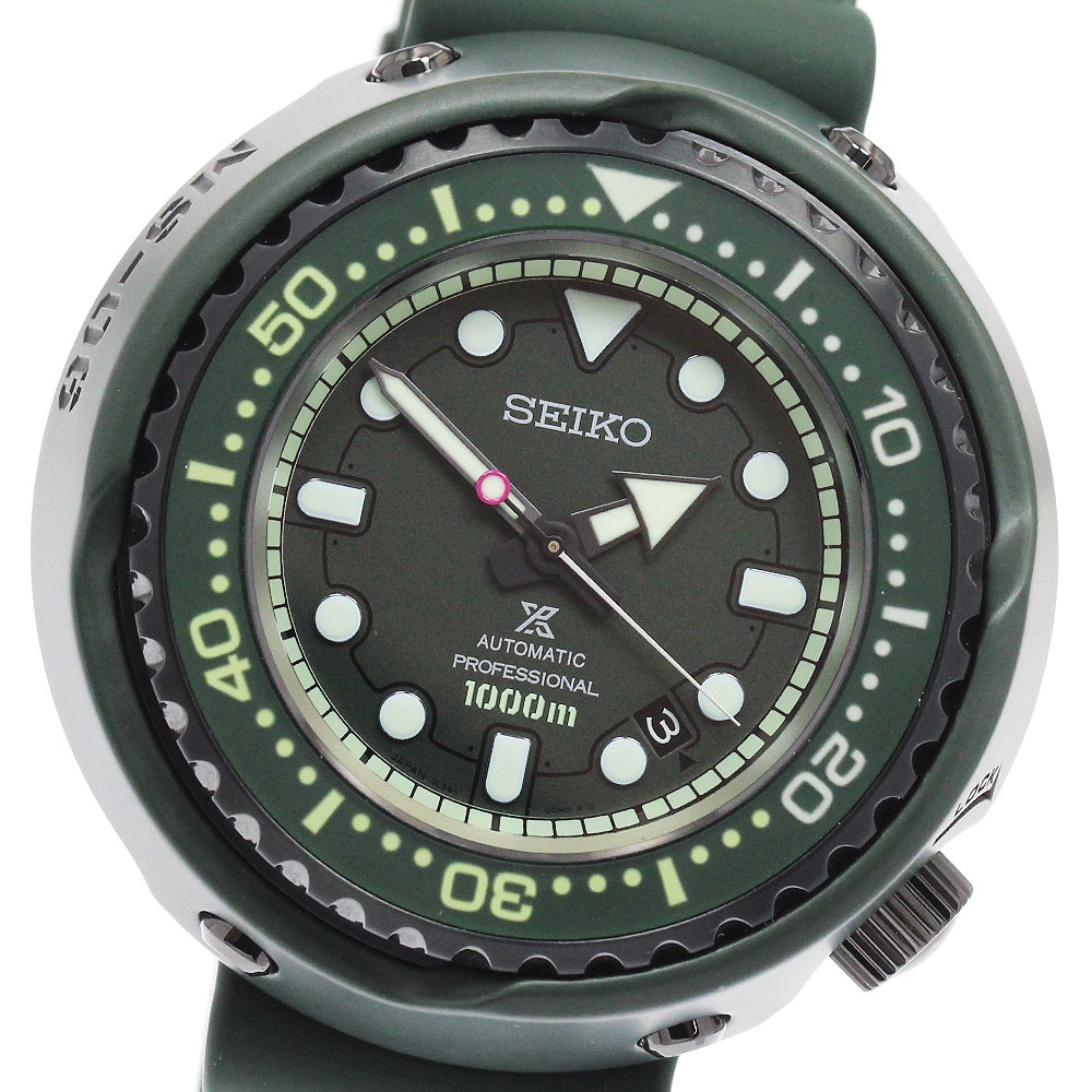 セイコー SEIKO SBDX027/8L35-00V0 プロスペックス ガンダム40周年 量産型ザク 1000本限定 自動巻き メンズ 美品 内箱・保証書付き_949389【中古】 196,900円
