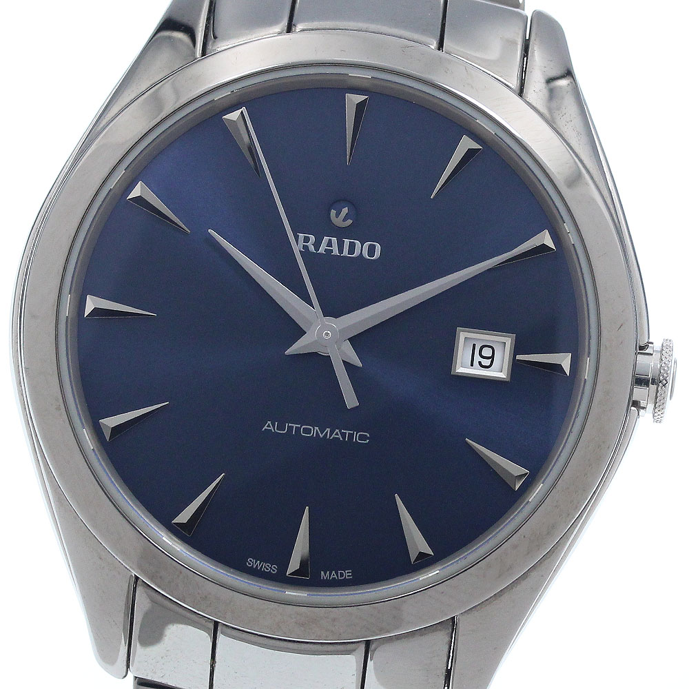 ラドー RADO 763.0254.3/R32254202 ハイパークローム デイト 自動巻き メンズ 美品 _949500【中古】