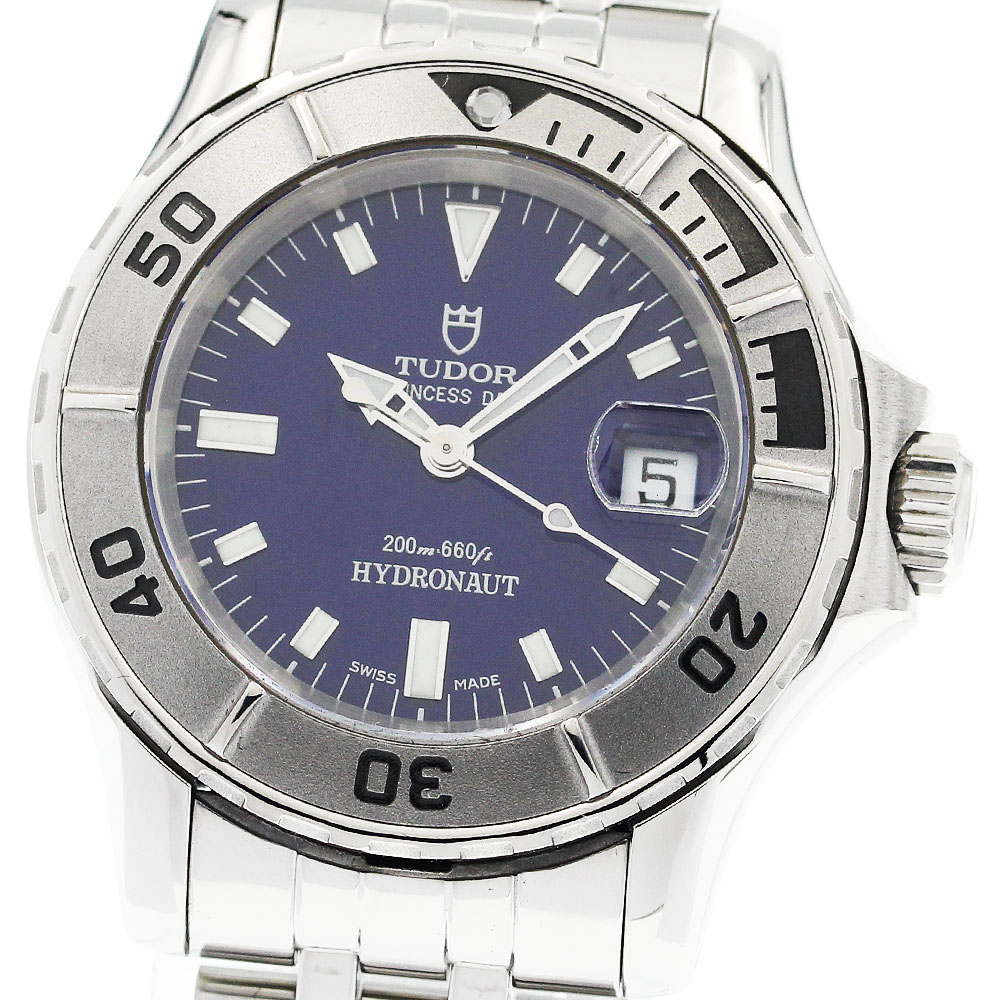 チュードル TUDOR 99090P 御姫様 デイト ハイドロ万覚え帳 デイト 自動小銃一巻き レディース 良品 _948650【中古】