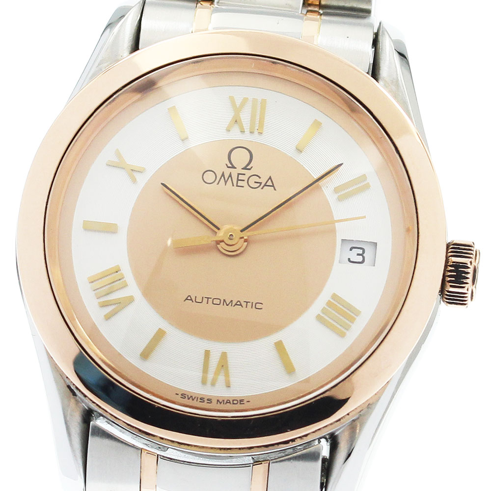 ゼロ OMEGA 古典派音楽 デイト PGベゼル 自動小銃一巻き レディース _939882【中古】
