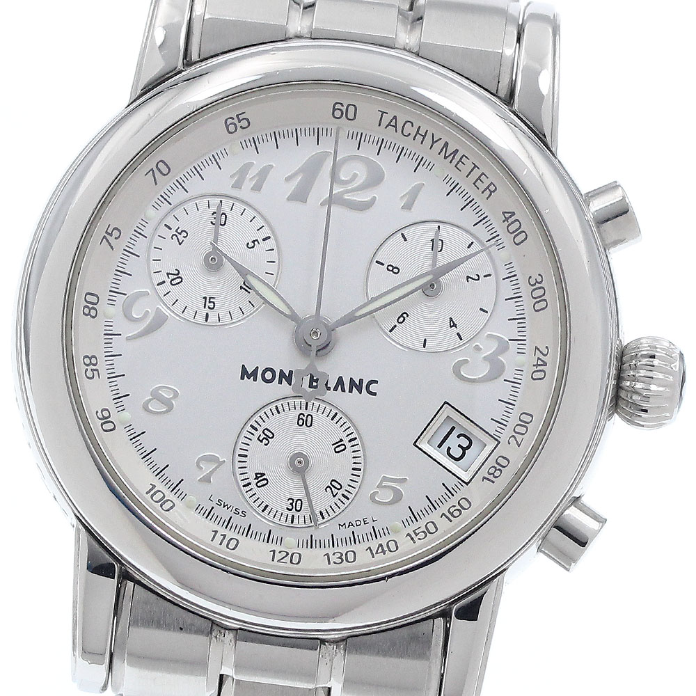 モンブラン MONTBLANC 7039 マイスターシュティック クロノグラフ 石英 レディース _942606【中古】