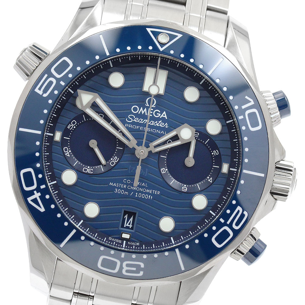 オメガ OMEGA 210.30.44.51.03.001 シーマスター ダイバー300M コーアクシャル マスタークロノメーター 自動巻き メンズ 良品 _945281【中古】