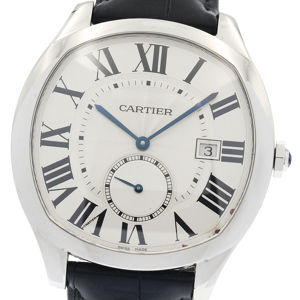 カルティエ CARTIER WSNM0004 ドライブ ドゥ カルティエ スモールセコンド 自動巻き メンズ _948305【中古】