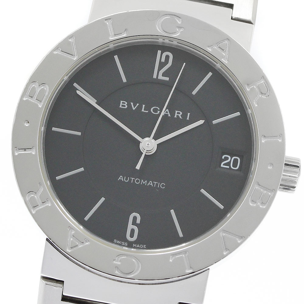 ブルガリ BVLGARI BB33SS ブルガリブルガリ デイト 自動巻き メンズ 保証書付き_949114【中古】