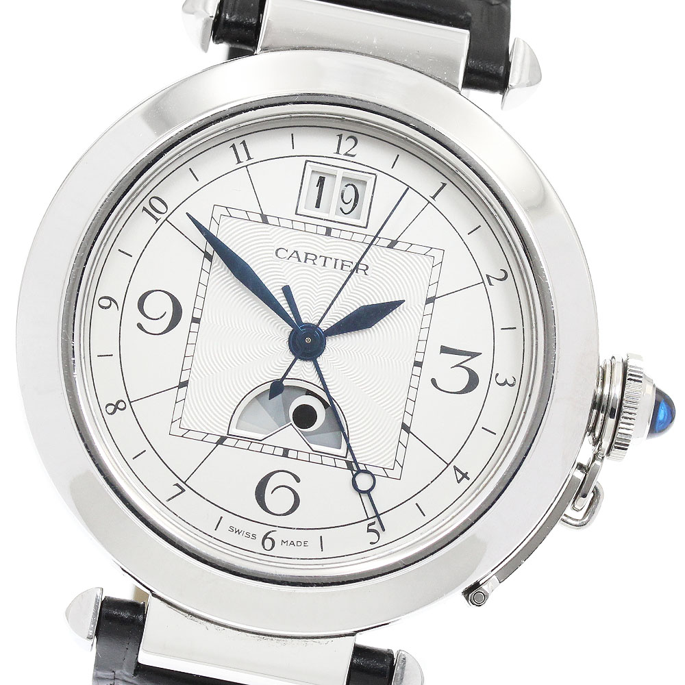 カルティエ CARTIER W3109255 パシャ XL ナイト&デイ 自動巻き メンズ _949325【中古】