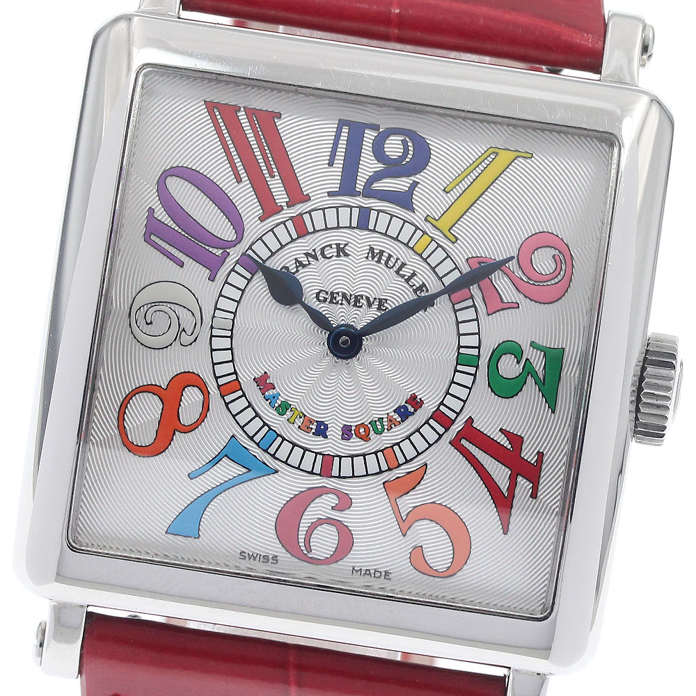 フランクミュラー FRANCK MULLER 6002HQZCOLDRMV マスタースクエア カラードリーム クォーツ メンズ _949741【中古】