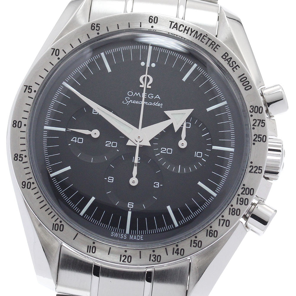 オメガ OMEGA 3594.50 スピードマスター ファースト レプリカ クロノグラフ 手巻き メンズ _944426【中古】