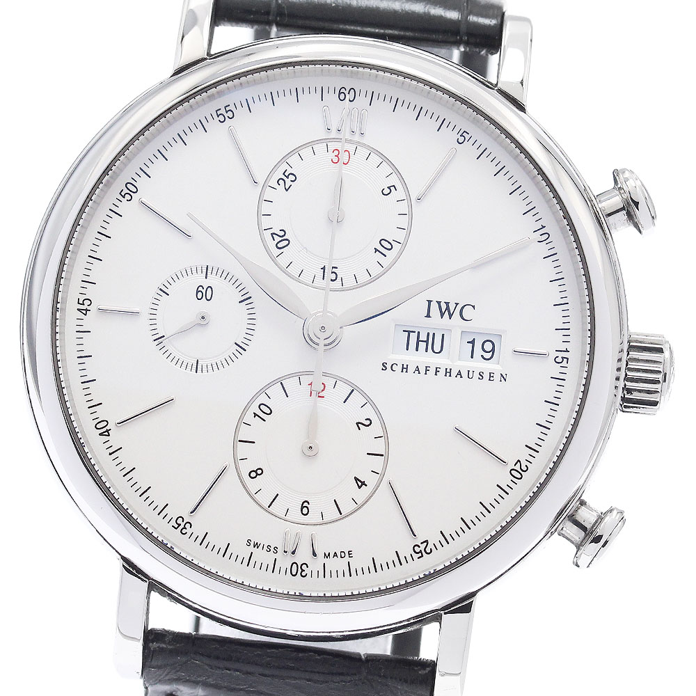 IWC IWC SCHAFFHAUSEN IW391007 ポートフィノ クロノグラフ 自動巻き メンズ 保証書付き_944500【中古】