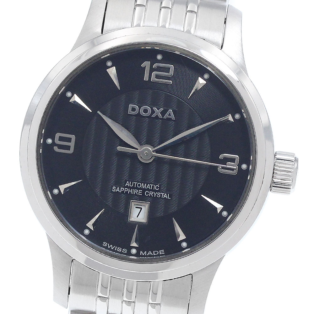 ドクサ DOXA D148S 専務取締役 デイト 自動小銃一巻き レディース _942504【中古】
