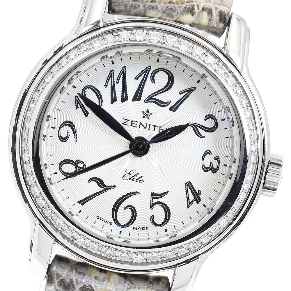 ゼニス ZENITH 16.1220.67/68 ベイビースター ダイヤベゼル 自動巻き レディース _950390【中古】｜CLOSER