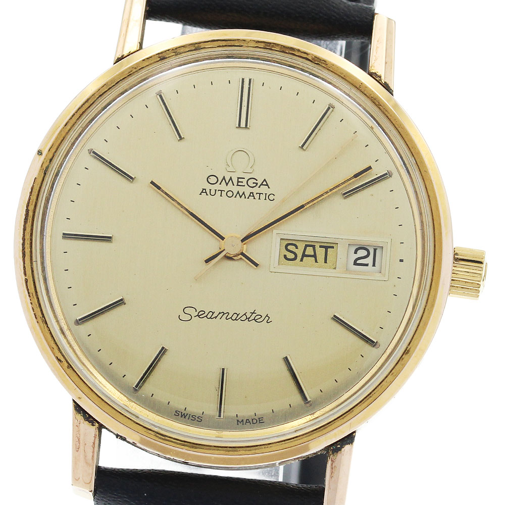 ゼロ OMEGA 166.0209 シーマスター デイデイト キロカロリー.1022 自動小銃一巻き メンズ _932833【中古】