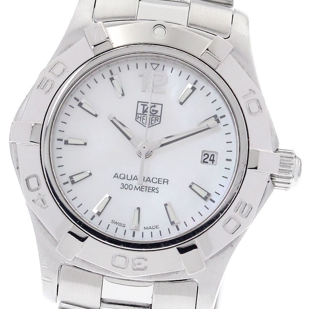 タグホイヤー TAG HEUER WAF1414 アクアレーサー 外殻文字盤 石英 レディース _947743【中古】