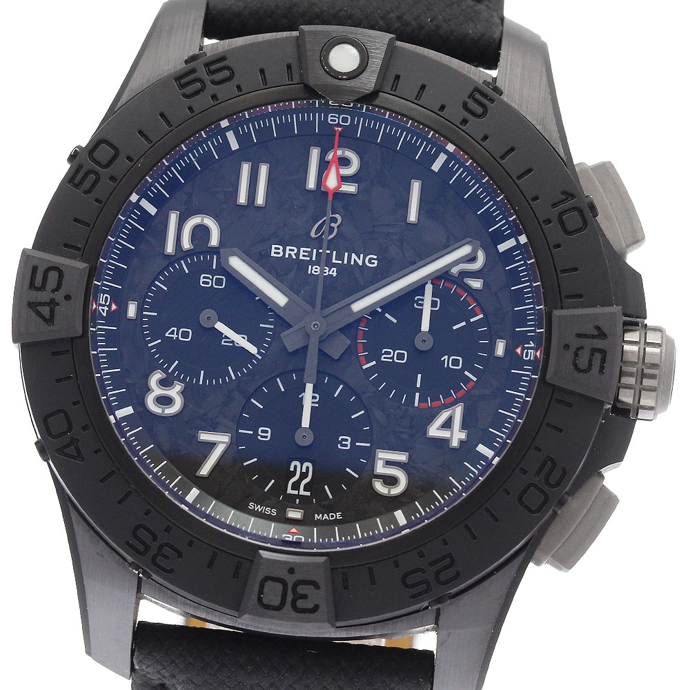 ブライトリング BREITLING SB0147 アベンジャー B01 クロノグラフ44 ナイトミッション 自動巻き メンズ 内箱・保証書付き_942226【中古】
