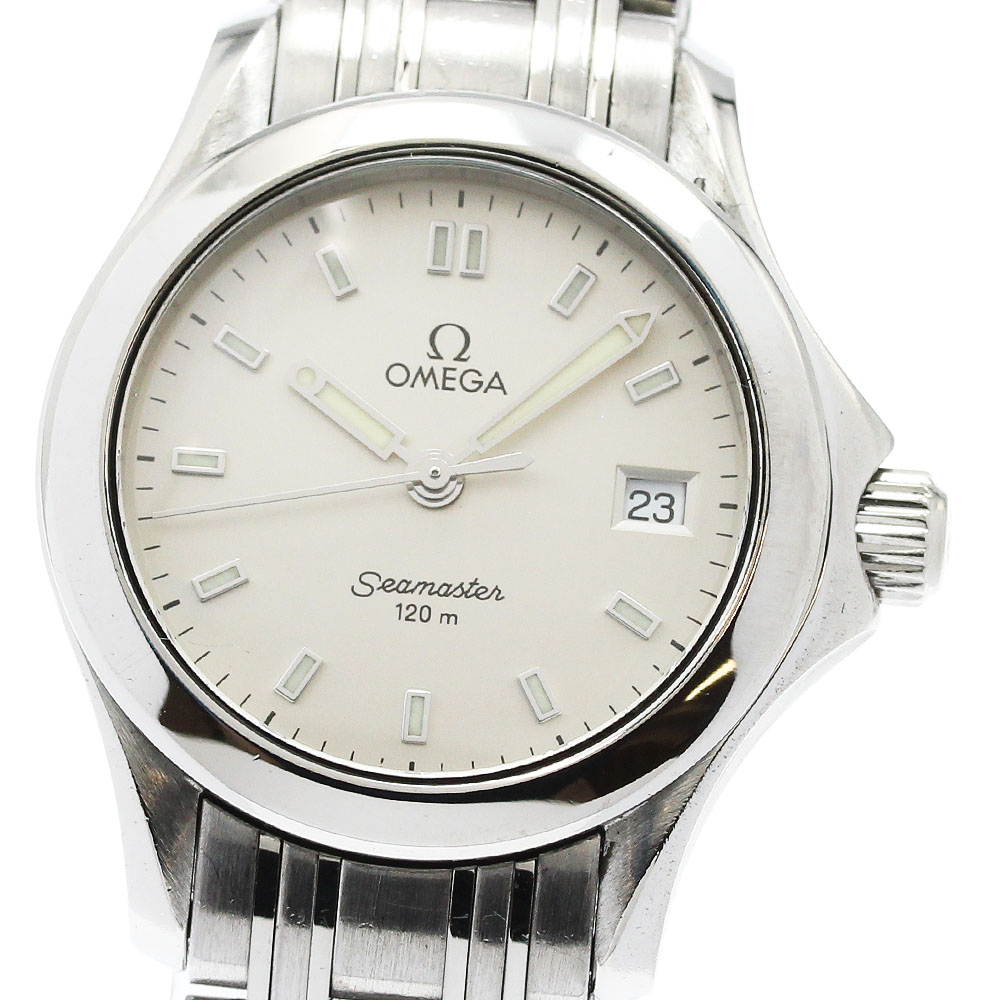オメガ OMEGA 2581.33 シーマスター120 デイト クォーツ レディース _943088【中古】 59,268円