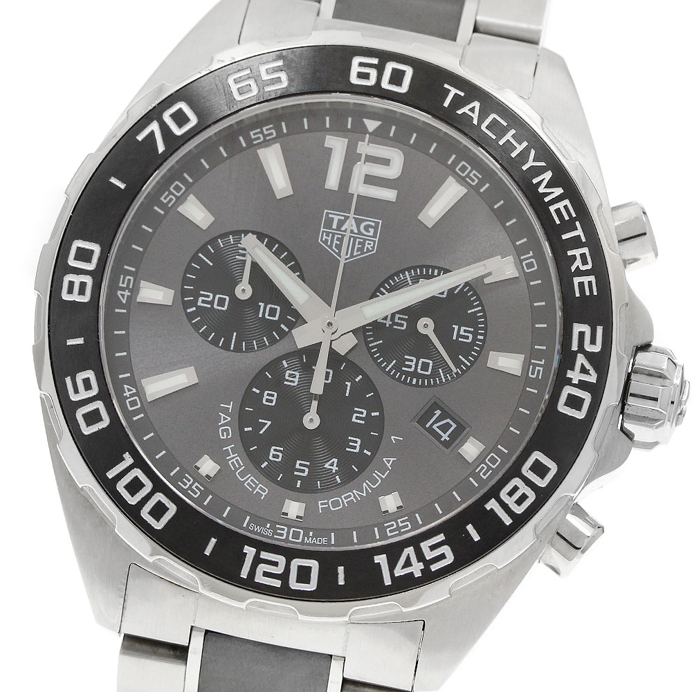 タグホイヤー TAG HEUER CAZ1011 フォーミュラ1 デイト クロノグラフ クォーツ メンズ _950813【中古】