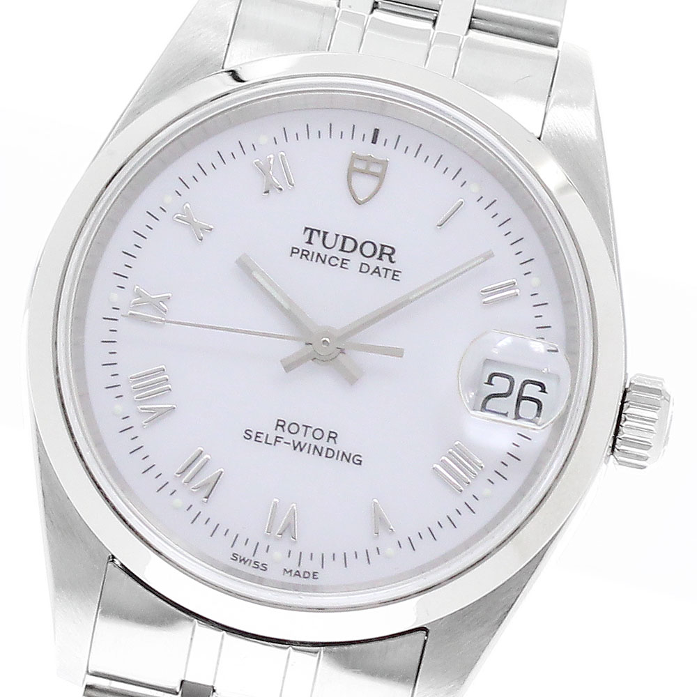 チュードル TUDOR 72000 プリンスデイト 自動小銃一巻き ボーイズ お墨付き付き添い人_943001【中古】