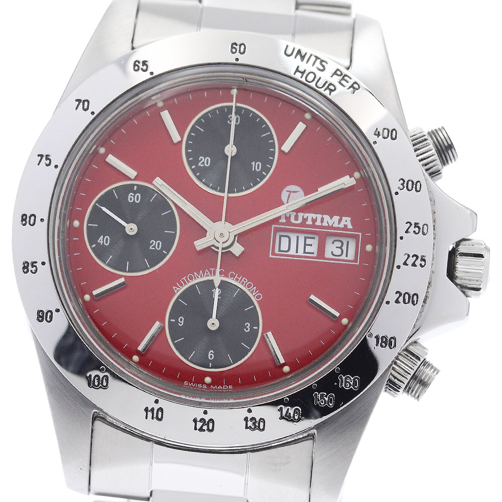 チュチマ TUTIMA 793 クロノグラフ デイデイト 自動巻き メンズ _945857【中古】|CLOSER