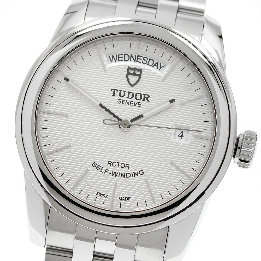 チュードル TUDOR 56000 グラマー デイトデイ 自動小銃一巻き メンズ 御墨付き付き添い人_948072【中古】 メンズ腕時計-腕時計