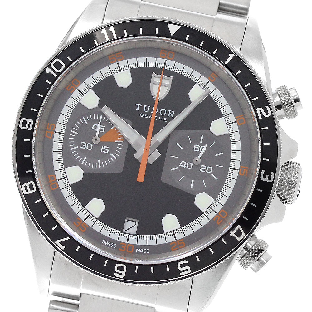 チュードル TUDOR 70330 ヘリテージ クロノ デイト 自動巻き メンズ 良品 _949763【中古】