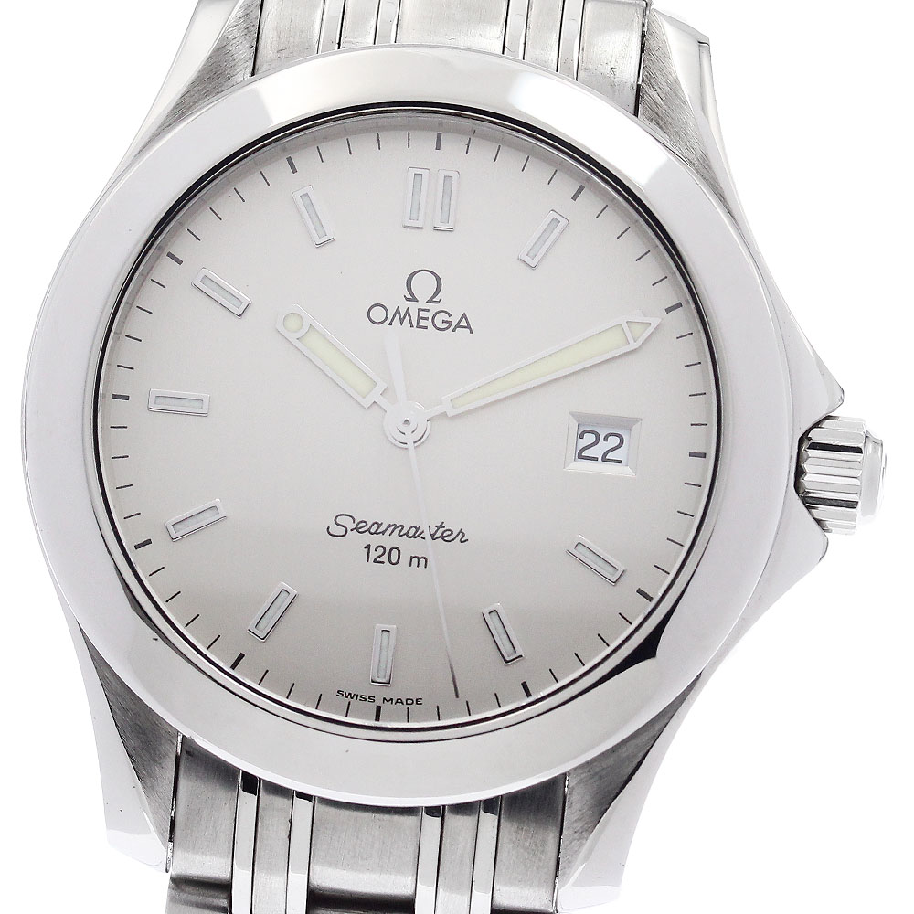 ゼロ OMEGA 2511.33 シーマスター120 デイト 石英 メンズ _879034【中古】