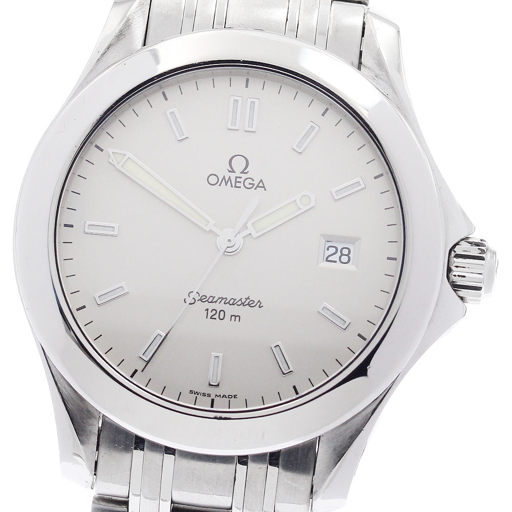 ゼロ OMEGA 2511.33 シーマスター120 デイト 石英 メンズ _913836【中古】