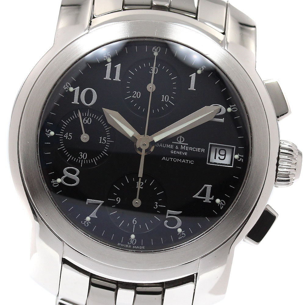 ボーム＆メルシェ Baume & Mercier MV045216 ケープランド クロノグラフ 自動巻き メンズ 保証書付き_949578【中古】