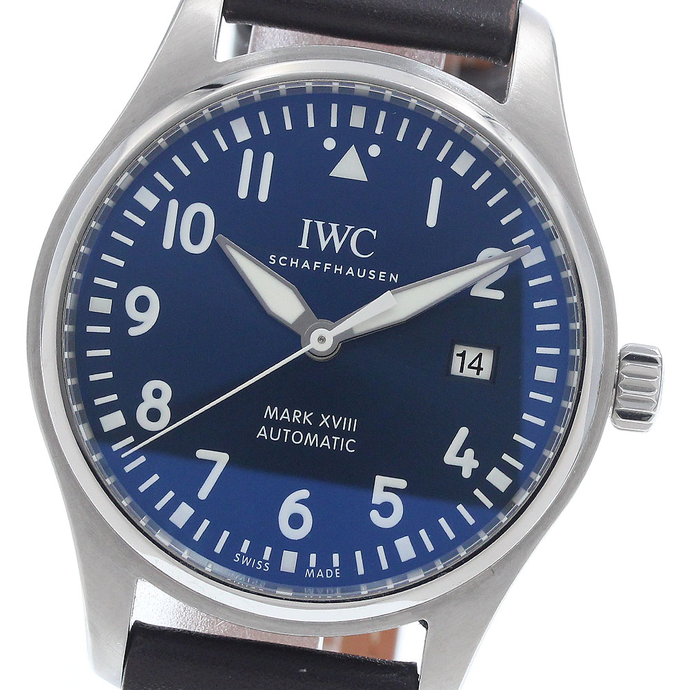 IWC SCHAFFHAUSEN IW327010 パイロットウォッチ マークXV2I デイト 自動巻き メンズ 保証書付き_951411【中古】