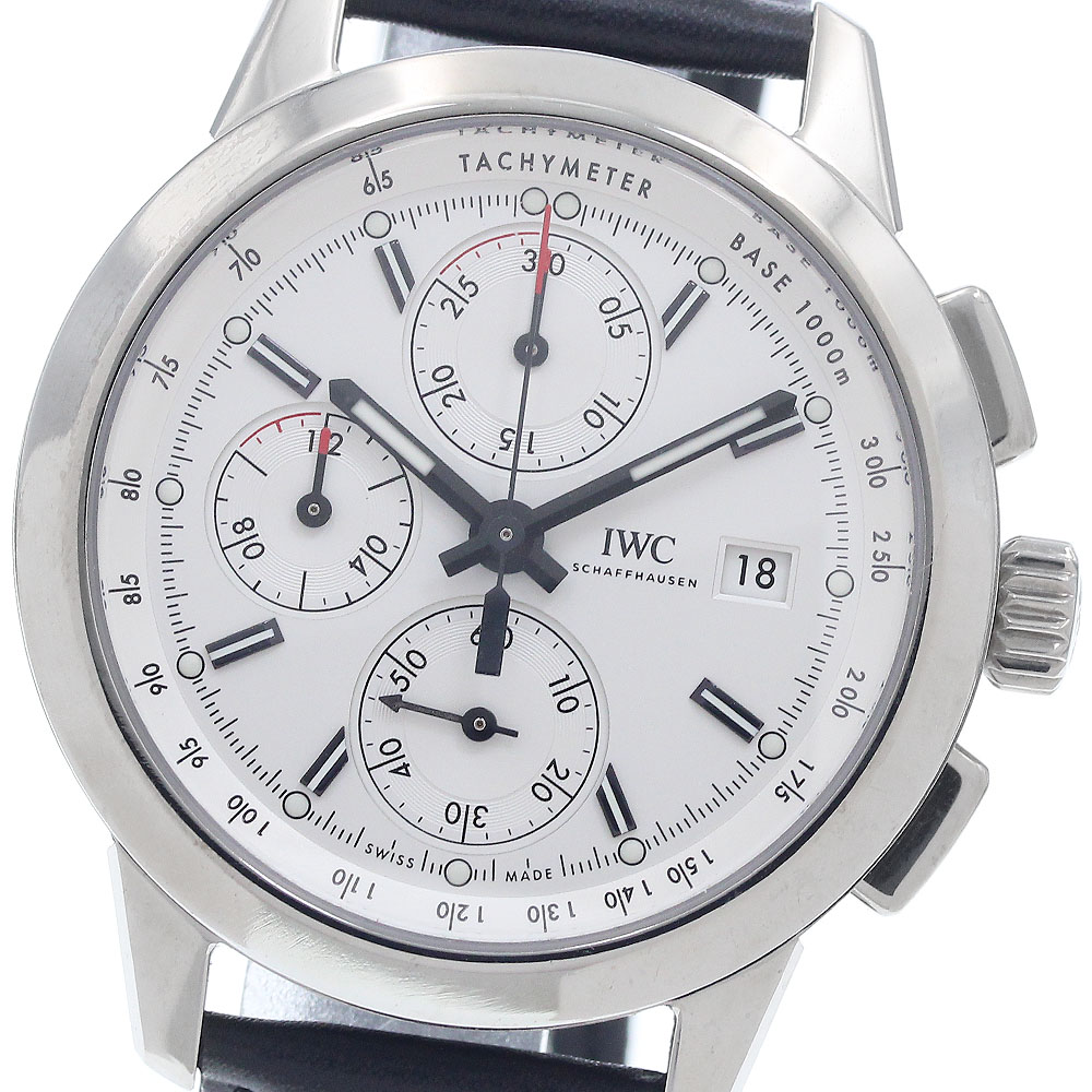 IWC SCHAFFHAUSEN IW380701 インヂュニア ?W125 クロノグラフ 世界限定750本 自動巻き メンズ 良品 保証書付き_951440【中古】｜CLOSER