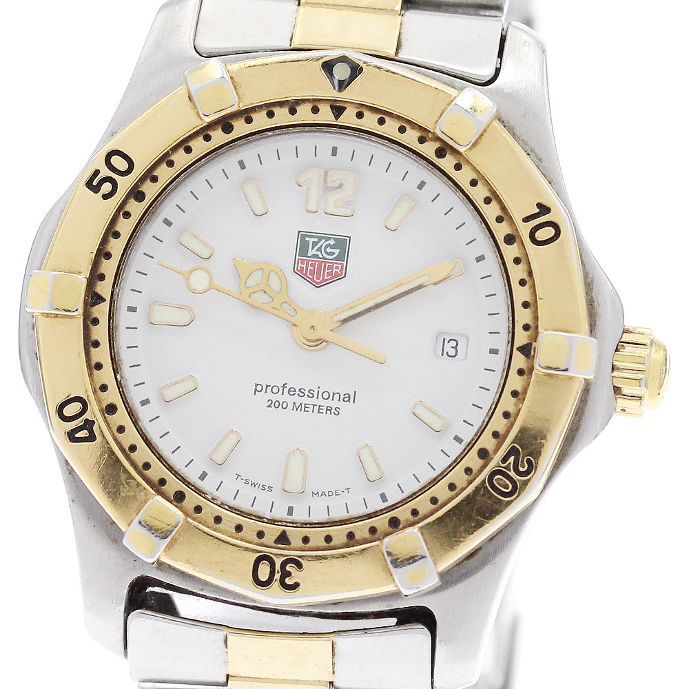 タグホイヤー TAG HEUER WK1320 2000シリーズ プロフェッショナル200m デイト クォーツ レディース _946707【中古】