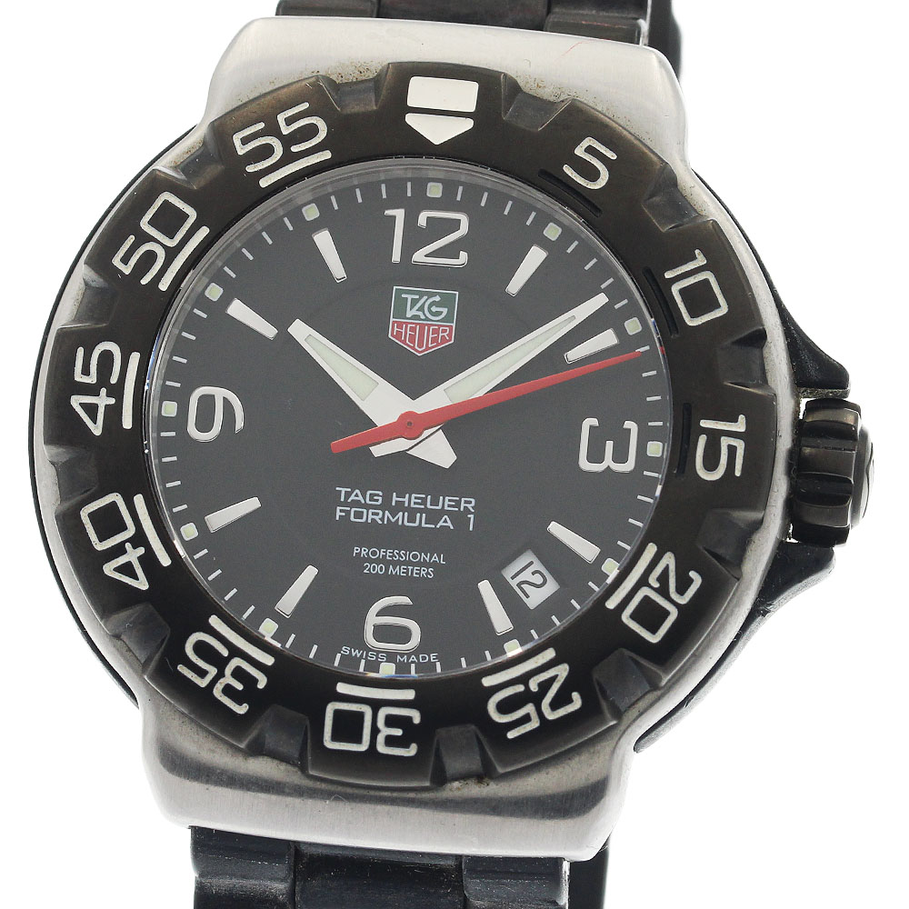 タグホイヤー TAG HEUER WAC1110-0 フォーミュラ1 デイト クォーツ メンズ _948562【中古】