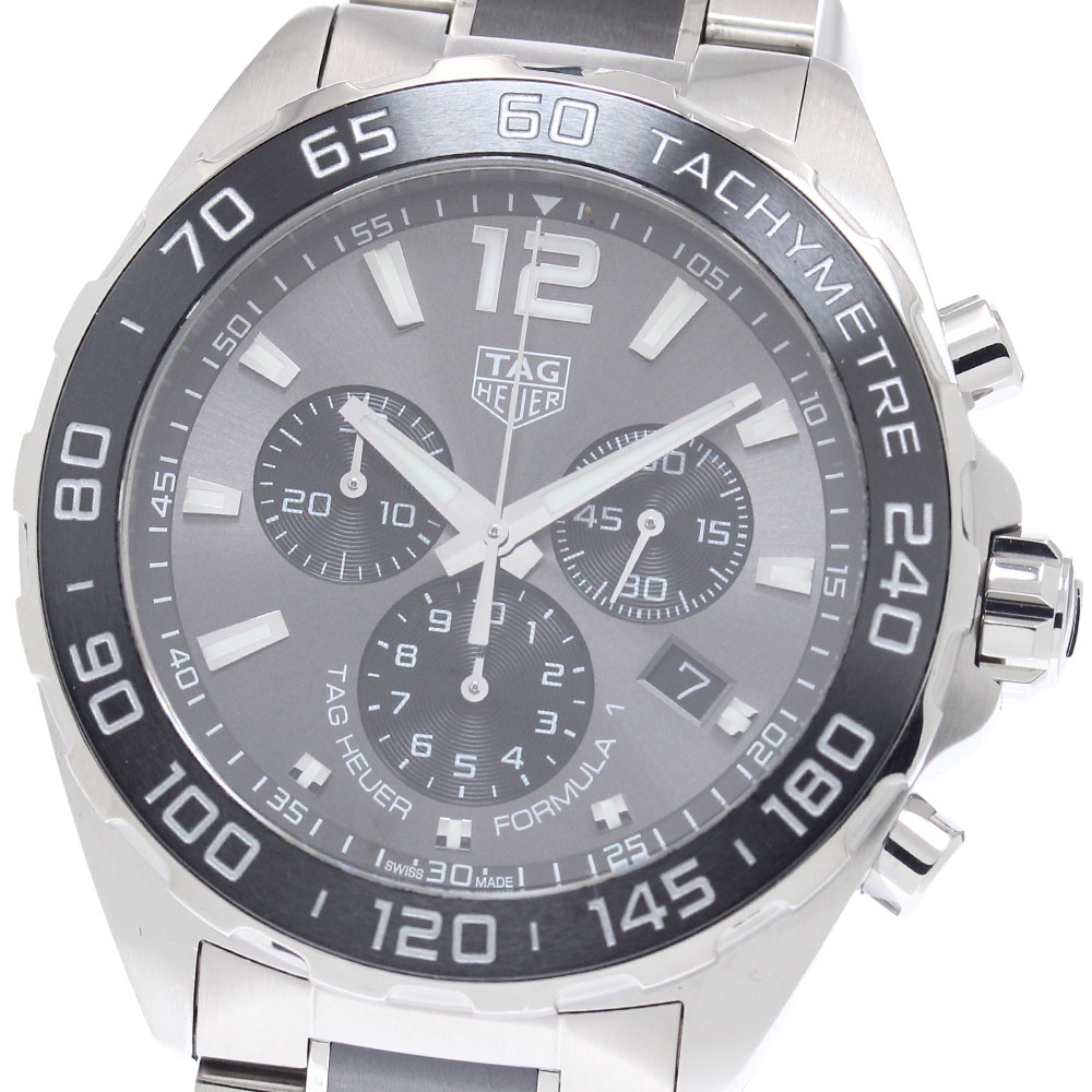 タグホイヤー TAG HEUER CAZ1011 フォーミュラ1 デイト クロノグラフ クォーツ メンズ 良品 _945620【中古】