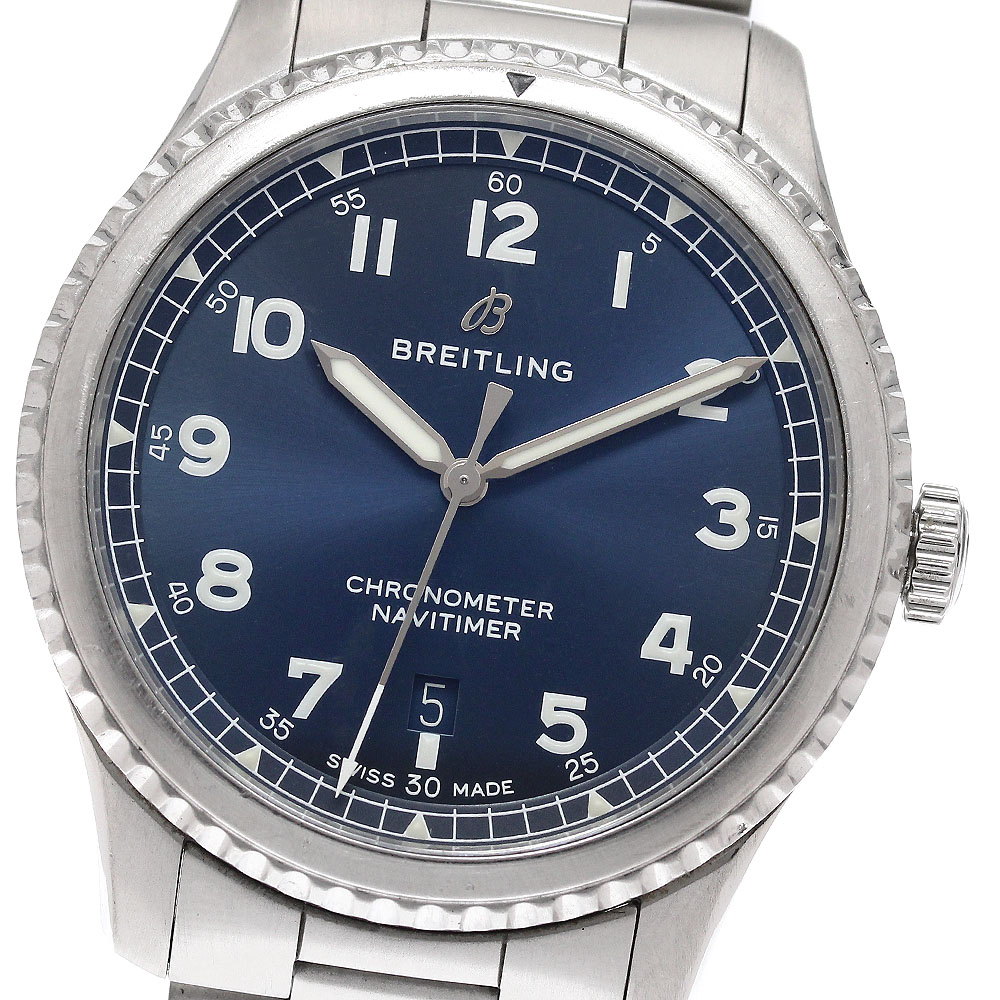 ブライトリング BREITLING A17314 ナビタイマー8 デイト 自動巻き メンズ _949770【中古】