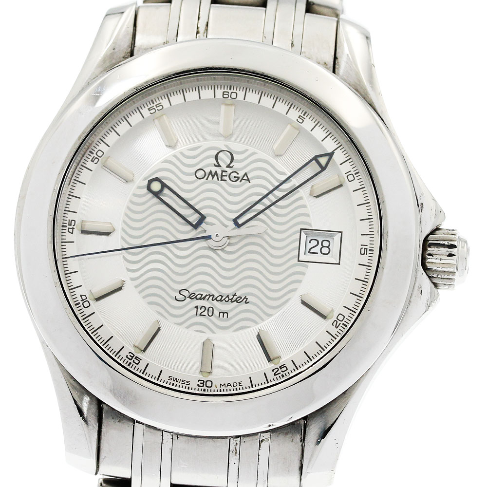 オメガ OMEGA 2511.31 シーマスター120 デイト クォーツ メンズ _930048【中古】