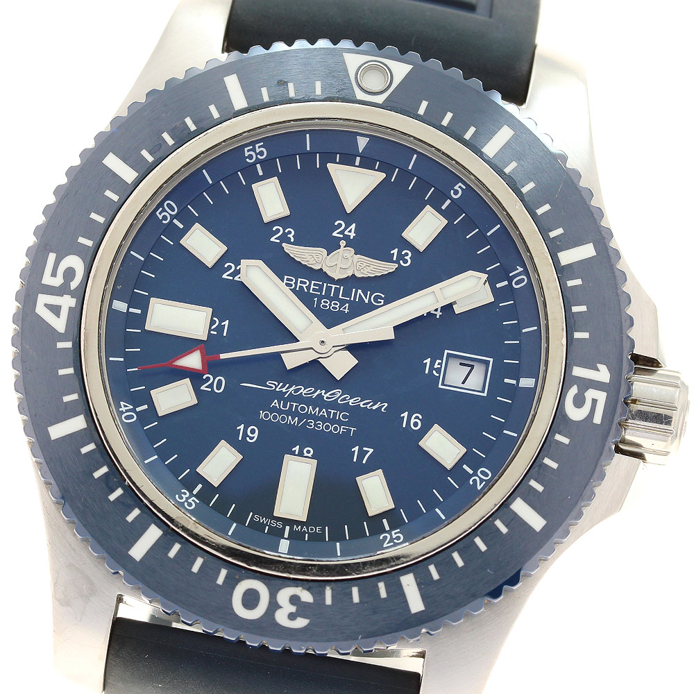 ブライトリング BREITLING Y1739316/C959 スーパーオーシャン44 スペシャル デイト 自動巻き メンズ 保証書付き_948080【中古】