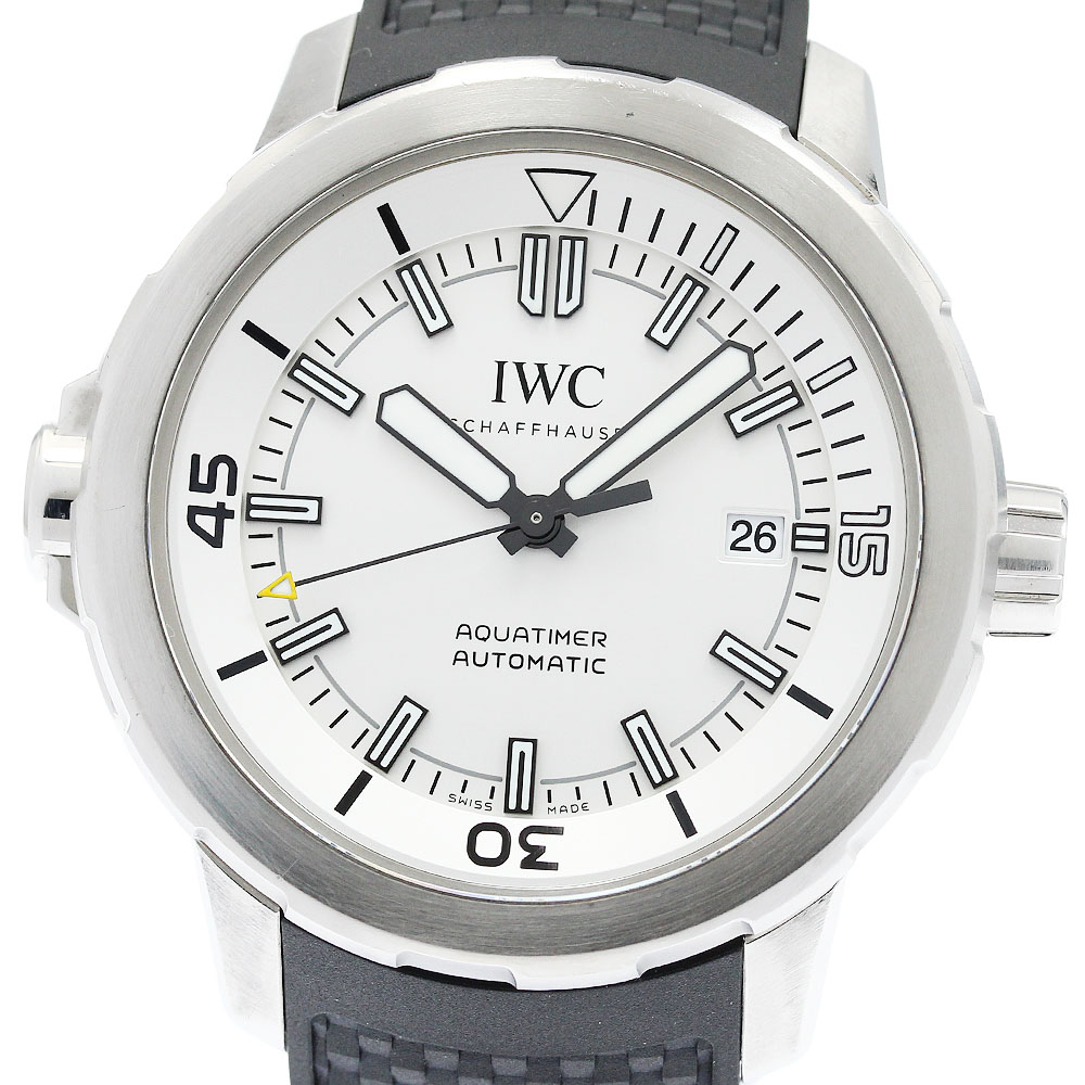 IWC SCHAFFHAUSEN IW329003 アクアタイマー デイト 自動巻き メンズ _951047【中古】｜CLOSER