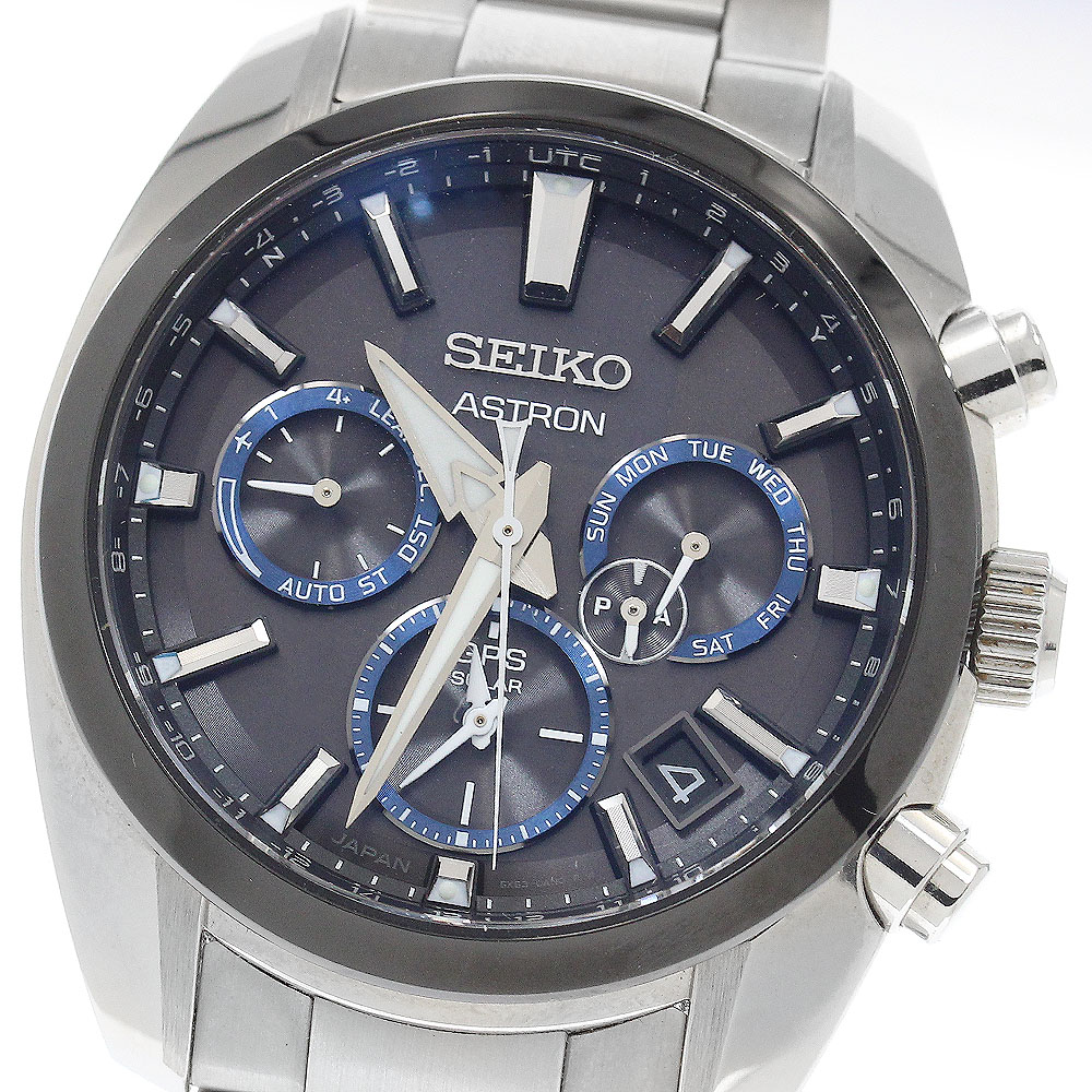 セイコー SEIKO SBXC053/5X53-0AJ0 アストロン デイデイト ソーラー電波 メンズ 内箱付き_951371【中古】