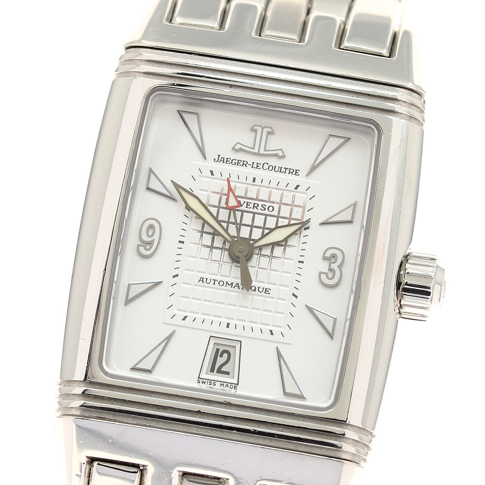 ジャガー・ルクルト JAEGER-LECOULTRE 290.8.60/Q2908101 気泡管水準器ソ グランスポール デイト 自動小銃一巻き メンズ _908430【中古】 メンズ腕時計-腕時計