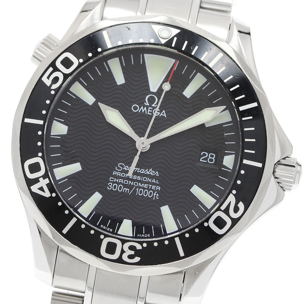 オメガ OMEGA 2254.50 シーマスター300 デイト 自動巻き メンズ _921594【中古】