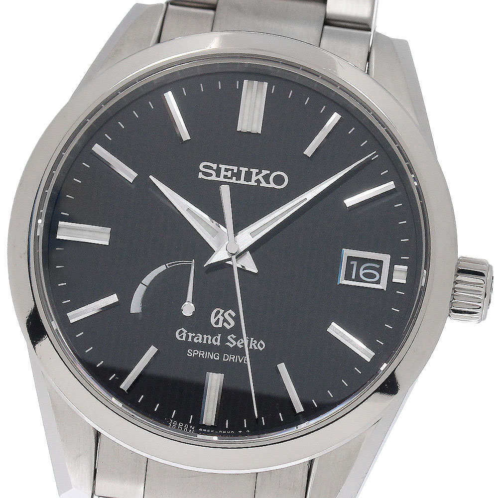 セイコー SEIKO SBGA149/9R65-0CJ0 地べたセイコー 力強さ取って置く デイト 弾機運転 メンズ 箱・お墨付き付き添い人_942134【中古】