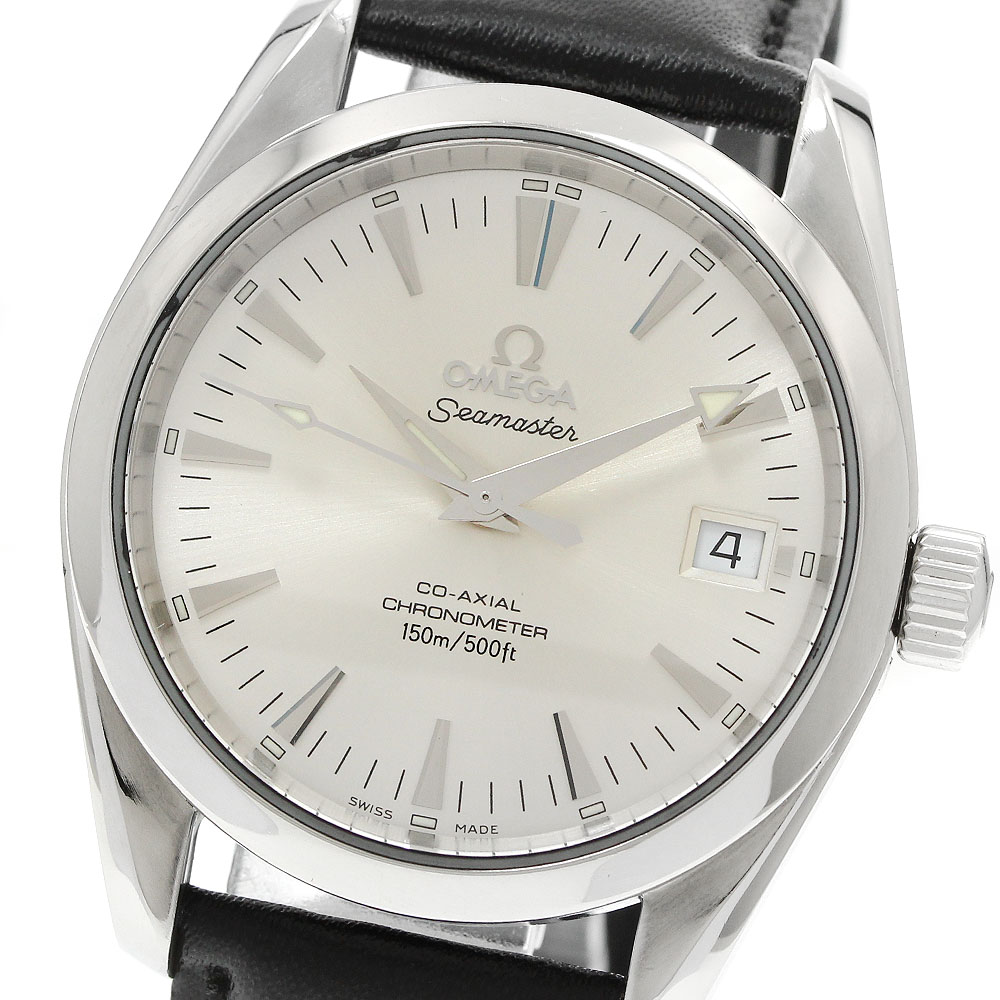 ゼロ OMEGA 2504.30 シーマスター アクアテラ コーアクシャル 自動小銃一巻き ボーイズ _945454【中古】