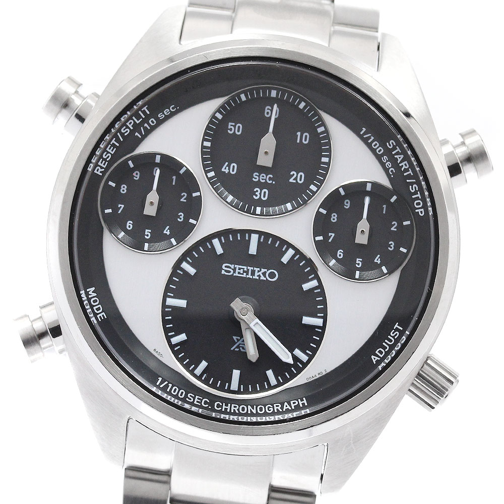 訳あり セイコー SEIKO SBER001/8A50-00A0 プロスペックス スピードタイマー クロノグラフ ソーラー メンズ _951628【中古】