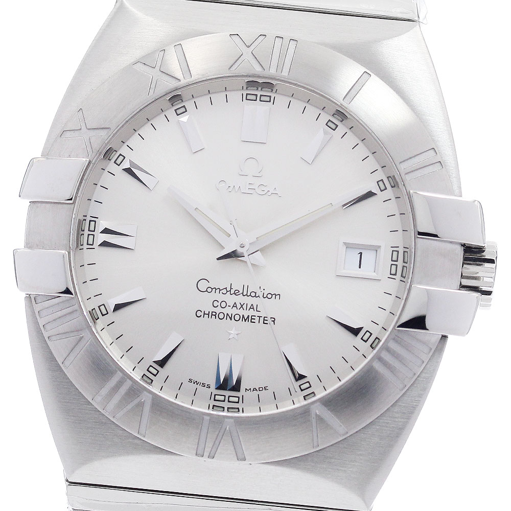 ゼロ OMEGA 1503.30 コンステレーション ダブル鷲 デイト 自動小銃一巻き メンズ 美品 _951848【中古】