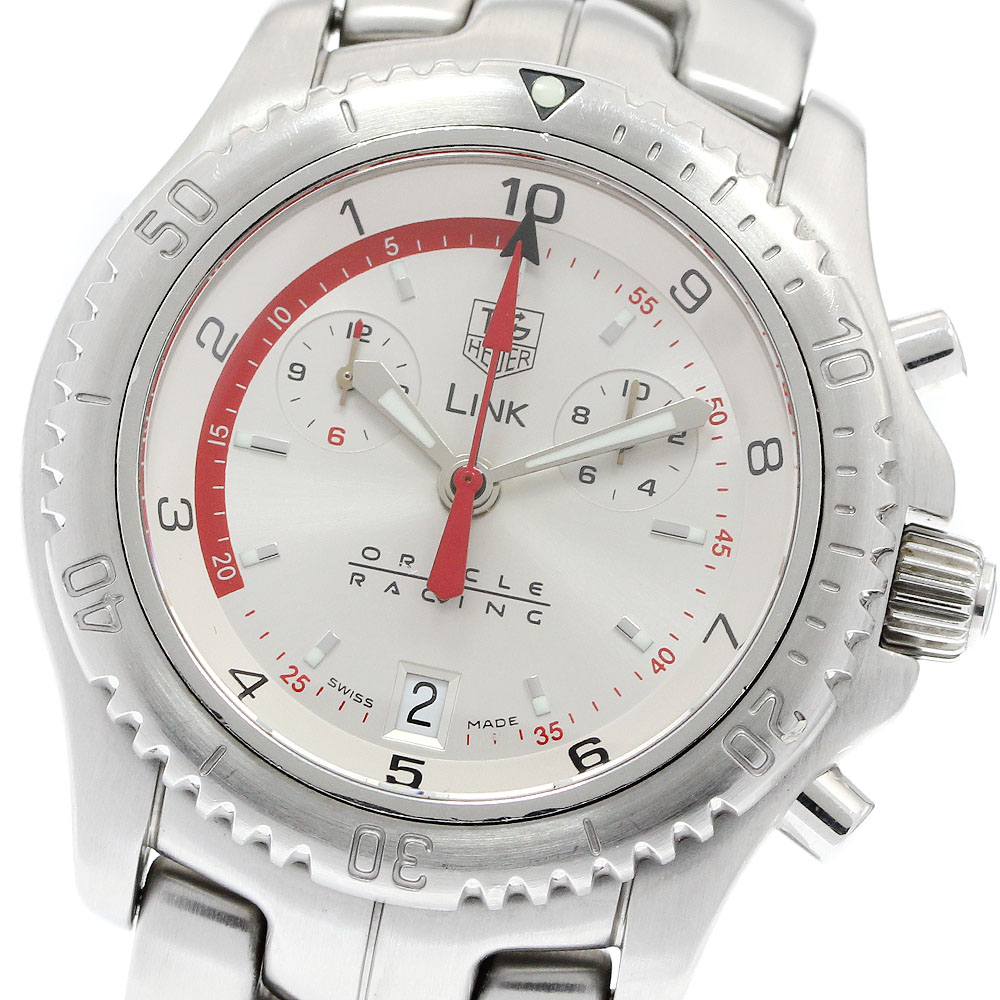 タグホイヤー TAG HEUER CT1118 繋がり オラクルレーシング クロノグラフ 石英 メンズ _945307【中古】