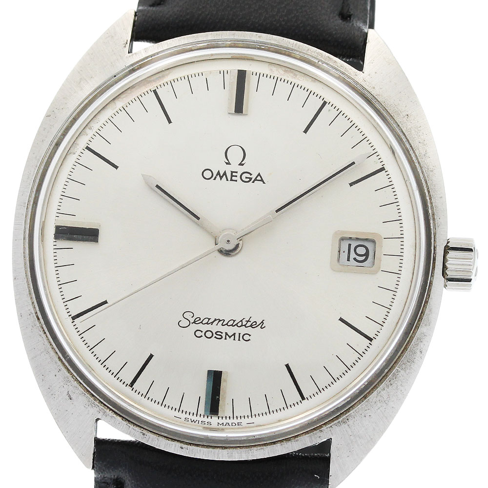 オメガ OMEGA 136017 SP-TOOL107 シーマスターコスミック デイト 手巻き メンズ _947453【中古】
