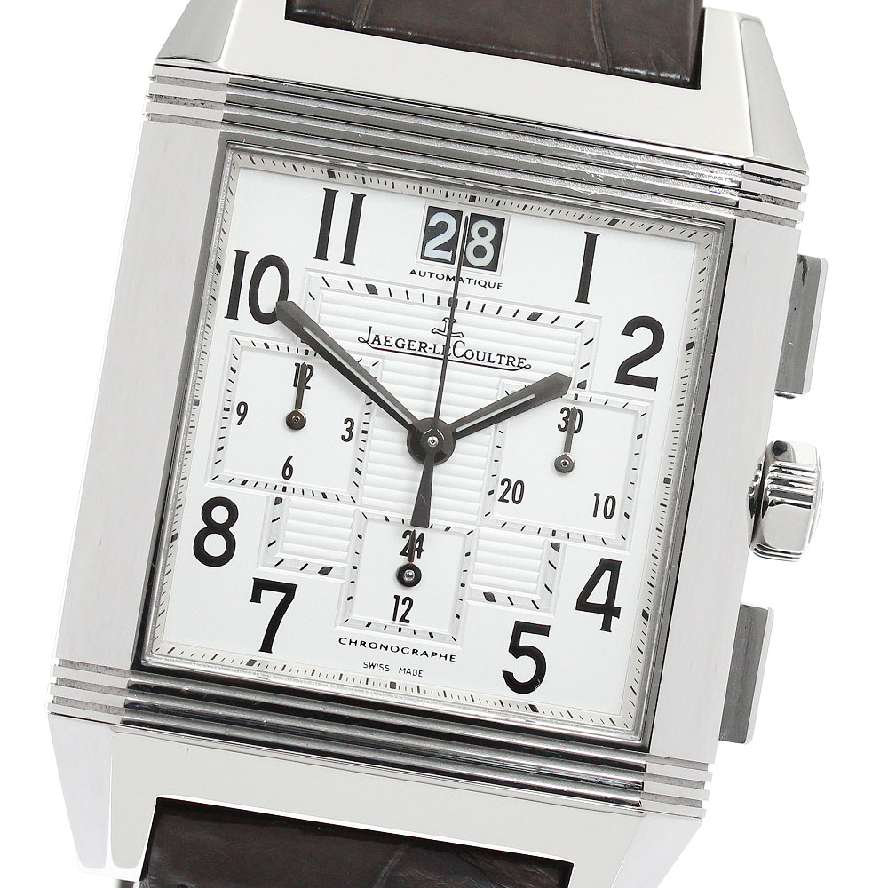 ジャガー・ルクルト JAEGER-LECOULTRE 230.8.45 レベルソ スクアドラ クロノグラフ 自動巻き メンズ _948300【中古】